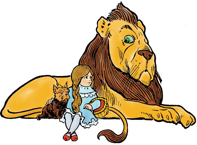 Toto, Dorothy, The Lion
