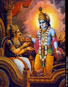 Krishna and Arjuna