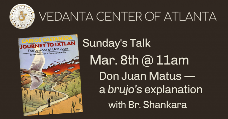 Read more about the article Don Juan Matus — a brujo’s explanation – Br. Shankara