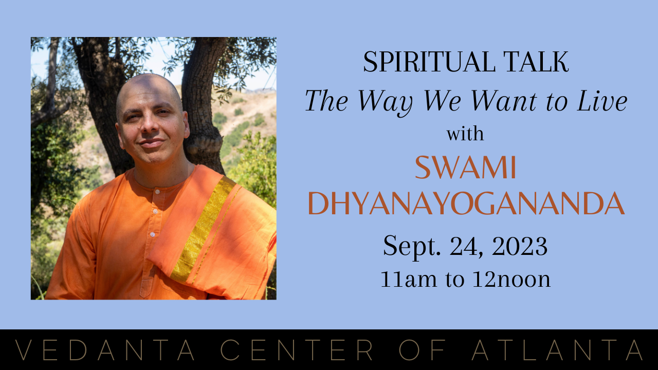 VCA Talk 09-24-23 Sw Dhyanayogananda